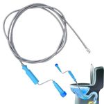 HASTHIP® 9.8ft Stainless Steel Drain Cleaner Tool, Spiral Spring Pipe Design, Sink & Tub Drain Dredge Tool, Sewer Cleaning Tool for Bathroom, Kitchen & Toilet