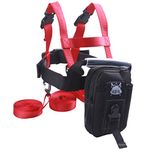 GSM Brands Ski Trainer Harness with Leash for Teaching Kids Skiing Safely