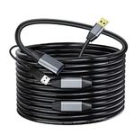 USB Extension Cable 40ft, GOSYSONG Active USB Cable 3.0 Amplifier(Repeater)-Male to Female Extender Cord,USB Cable for USB Flash Drive,Hard Drive,Playstation,Xbox,VR,Printer,Camera,Laptop