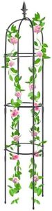 Garden Trellis for Climbing Plants Outdoor Indoor, tomato cages for garden, Plant Support Obelisk Trellis for Vines Rose Cucumber Pea Tomato Clematis (1 Pack)