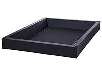 Super King 6ft Softside Waterbed Safety Liner Foam Black Bedroom SIMPLE