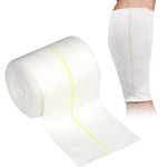 Tubular Bandages 2 Way Stretch Bandage Strain Bandages Washable Strain Bandages Elastic Sport Bandage Support Bandages for Dressing Retention Wet Dry Wrapping 10.75cmx5m