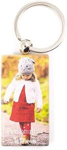 Movilshop Llavero Personalizado de Madera [ Rectangular ] para Llaves de Casa Oficina Garaje Coche Accesorios Decorativos Personaliza tu llavero con la Foto, Imagen o texto Favorito.