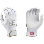 Rawlings | PRO Preferred Baseball Batting Gloves | White | Adult Small