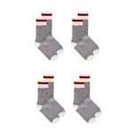 Great Northern Ladies Multipack Boot Socks | Sock Size 9-11 (4 pairs, Grey)