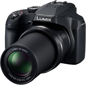 Panasonic Lumix Bridge Camera – DC-FZ82, 60x Zoom, Black