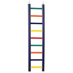 Prevue Hendryx 9-Rung Wood Bird Ladder - Multi-Color