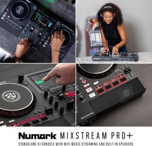 Numark Mixstream Pro+ DJ Controller – Standalone Performance Deck