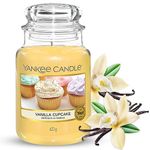 Yankee Candle Scented Candle | Vanilla Cupcake Large Jar Candle | Long Burning Candles: up to 150 Hours | Gifts for Women