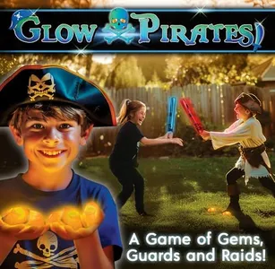 The Radiant Pirate: Sword Fighting, Pirate Treasure and More | Ages 8+, 4-16 Players | for Pirate Parties & Outdoor Fun | Use Foam Swords to Steal Pirate Booty in This Action-Packed Pirate Game!