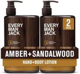 Every Man Jack Mens Amber + Sandalw