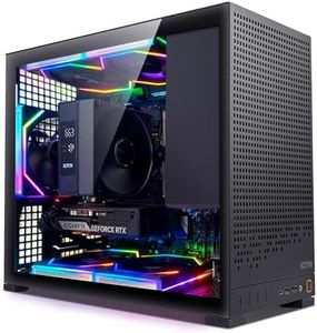 KOTIN Prebuilt Gaming PC D32, Intel Core i5-14400F, GeForce RTX 5060 8GB, 650W 80 Plus Gold PSU, Digital Display Air Cooler, 5 ARGB Fans, 16GB DDR5 6000MHz, 1TB PCIe 4.0 SSD, Wi-Fi 6 & Windows 11 Home