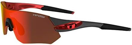 Tifosi Optics Tsali Sunglasses (Gunmetal/Red, Clarion Red/AC Red/Clear)