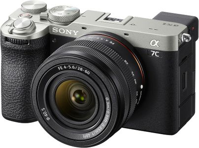 Sony Alpha 7C II Mirrorless Camera Silver with 28-60mm Lens