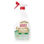 Nature's Miracle Urine Destroyer Plus for Cats, Enzymatic Formula for Severe Cat Urine Stains, 32 oz