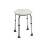 Shoze Shower Stool Adjustable Shower Chair Height Disability Bathroom Seat Multi Purpose Round Bath Bench Healthcare Aid Shower Chair for Elderly Pregnant Women