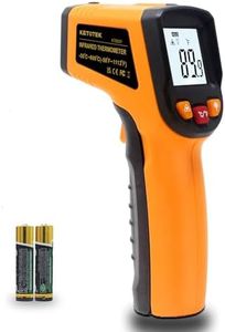 KETOTEK Infrared Thermometer Gun, Laser Thermometer for Cooking, Pizza Oven, Griddle, Grilling, Engine, HVAC, Refrigerator -58°F to 1112°F (-50°C to 600°C) Non Contact