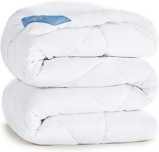 CozyLux Edredón Cama 150 Entretiempo, Relleno Nórdico 220x240 cm de Fibra 300 gr/m², Edredon Nordico Matrimonio Cama 135/150, Ligero, Suave, Transpirable para Otoño e Invierno, 240x220 cm