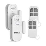 Door Alarm with Remote 2 Pack, Door Chime for Business When Entering, 130db Window Alarm Sensors for Kids Safety Home Security, Adjustable Volume