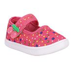 Hopscotch Baby Girls Others Polka Dot Print Mary Jane in Pink Color, UK:4.5 (EB-3972652)