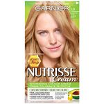 Garnier Nutrisse Cream, Permanent Hair Colour, 834 Medium Honey Blonde, 100% Grey Coverage, Nourished Hair Enriched With Avocado Oil, 1 Application