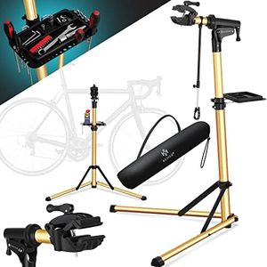 KESSER® Cavalletto di Montaggio per Biciclette Cavalletto di Riparazione Professionale in Alluminio per Biciclette Mountain Bike Cavalletto di Montaggio per e-Bike