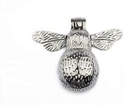 B&M - Solid Brass Bumble Bee Door Knocker Finished in Chrome Polished, Supplied with Matching Fixing Screws
