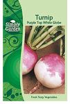 Simply Garden Turnip Purple Top White Globe Fresh Vegetable Seeds Grow Your Own Garden