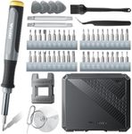 Wesdut 52in1 Precision Screwdriver Set, [Super Durable] Small Repair Kit, PC Accessories, PS5 Cleaning Kit, Tool Sets for Men, Fit MacBook, Computer, Laptop, Watch, PS4, Xbox, Eyeglass, Console More