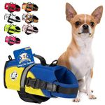 Paws Aboard BY1100 Neoprene Doggy Life Jacket, XX- Small