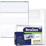 VersaCheck Security Business Check Refills: Form #1000 Business Voucher - Blue - Prestige S - 500 Sheets