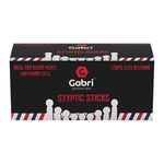 Gabri Professional Styptic Pencil Sticks (24 x 20pcs) for AfterShaving, Alum Stone Styptic Matches, Traditional Styptic Sticks, Ideal for Salons, Barbers, Hairdressers and Personal Use (24 x 20pcs)