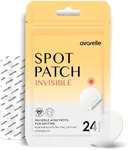 AVARELLE Invisible Acne Spot Patch (24 Count) Ultra Thin Hydrocolloid Spot Sticker for Day Time Acne l For Covering Zits & Blemish with Calendula, Rosehip Seed, Vegan, Cruelty Free