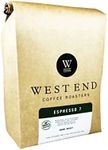 West End Coffee Roasters, Organic Espresso 7, Dark Roast, 100% Arabica Coffee, Whole Bean, Ethiocally Sourced (32oz/908g)