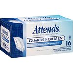 Attends Guards for Men 4 Packs of 16 = 64/Case