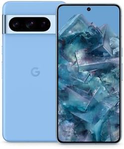 Google Pixel 8 Pro – Smartphone Android débloqué avec téléobjectif, 24 Heures d'autonomie et écran Super Actua– Bleu Azur, 128GB