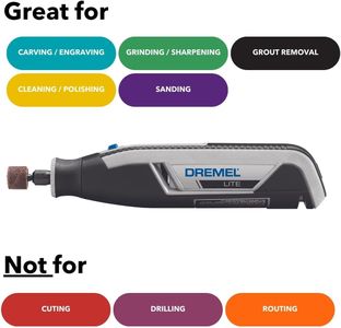 Dremel Lite Cordless Rotary Tool – 7760, Rechargeable Multi-Tool