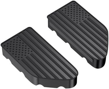 Bed Rail Stake Pocket Covers for Chevy Silverado/GMC Sierra 2500/3500HD(2020-2025 2026), Chevy Silverado/GMC Sierra 1500(2019-2026), Truck Bed Rail Hole Plugs (2PCS)