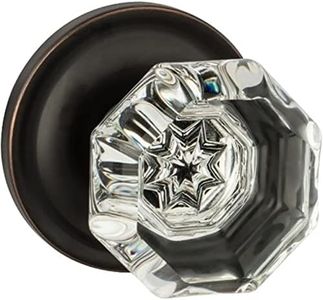 Dynasty Hardware Crystal Passage Door Knob