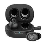 JLab JBuds Mini True Wireless Bluetooth Earbuds + Charging Case, Charcoal Black, IP55 Sweat and Dust Proof, Bluetooth Multipoint, Be Aware Audio, 3 EQ Sound Settings, Crystal Clear Calls