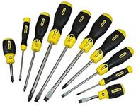 Stanley STA564977 Cush Grip Screwdriver Set FLD/PH - 10 Piece, Multi, 1.8 cm*35.0 cm*25.2 cm