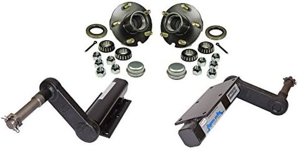 2,000 lb. Torsional Stub Axles with 5-Bolt on 4-1/2 Inch Hubs (TSA-20150)
