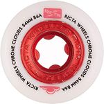 Ricta Chrome Clouds Red Skateboard 