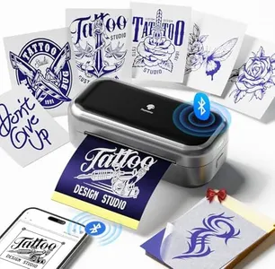 Phomemo TP31 Tattoo Stencil Printer, Mini Tattoo Printer with 30pcs Transfer Paper,Bluetooth Tattoo Machines Printer for Tattoo Beginners & Artists, Compatible with Tablet,Smartphone