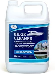 Bilge Cleaner for Boats - Highly Effective Removing Dirt, Grime, Emulsifying Oil, and More. Easy to use, Fast Results (One Gallon)