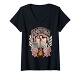 Womens Nashville, Nashville Music City, Nashville Tennessee V-Neck T-Shirt