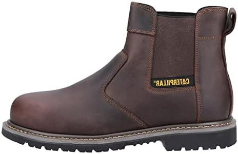 Caterpillar Powerplant Dealer Mens Smart Boots Brown 11 UK