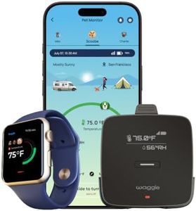 Waggle RV/Pet Safety Temperature Monitor - PRO (GPS) | 4G LTE, Instant Power Outage/Temp/Humidity Alerts | GPS & Geofencing for RVers.