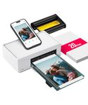 Liene 4x6'' Photo Printer, Wi-Fi Picture Printer, 20 Sheets, Full-Color Photo, Instant Photo Printer for iPhone, Android, Smartphone, Thermal dye Sublimation, Portable Photo Printer for Home Use