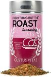 Everything But The Roast Seasoning | Gourmet Seasoning | Artisanal Spice Blend | All Natural | Non GMO | Hand Crafted | Made In USA | 5.0 oz (142g) | Small Batch | Bougie BBQ | Gustus Vitae | Arrives In Gift Tube | #556
